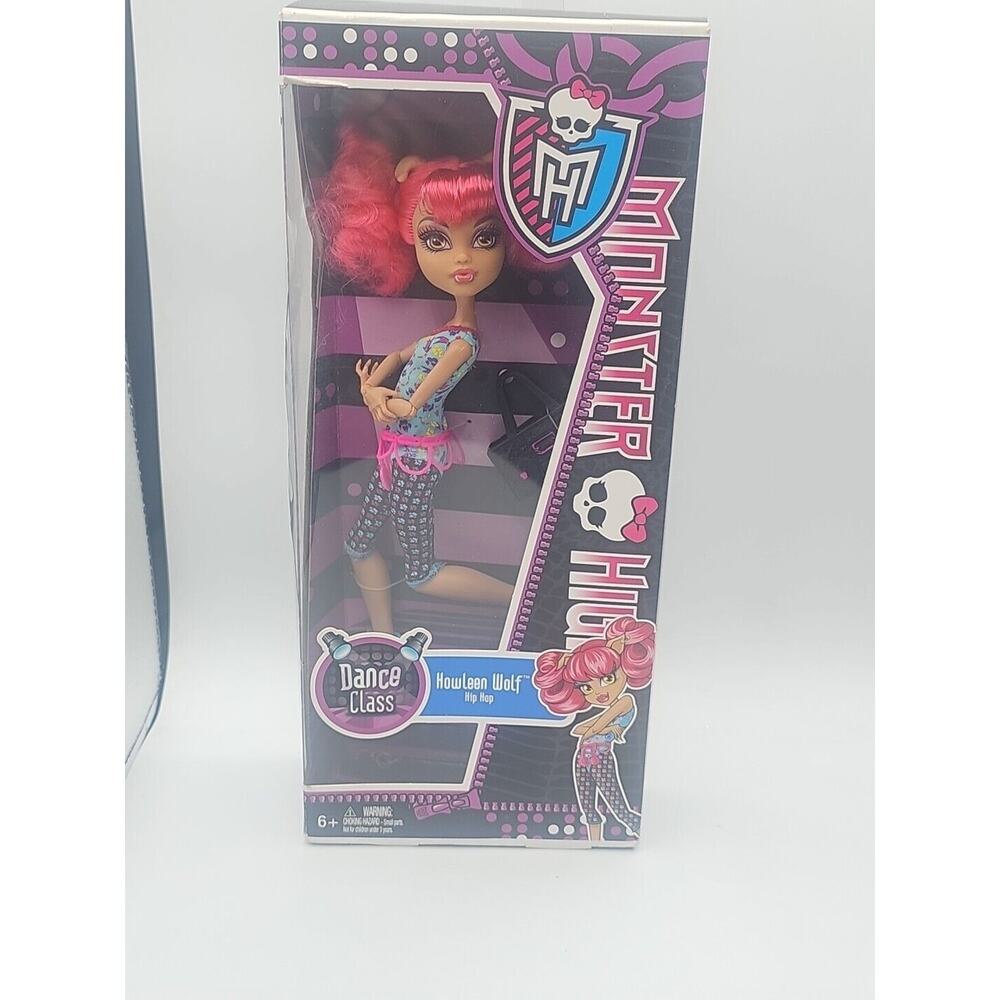 Mattel Monster High Dance Class Howleen Wolf Doll New in Box